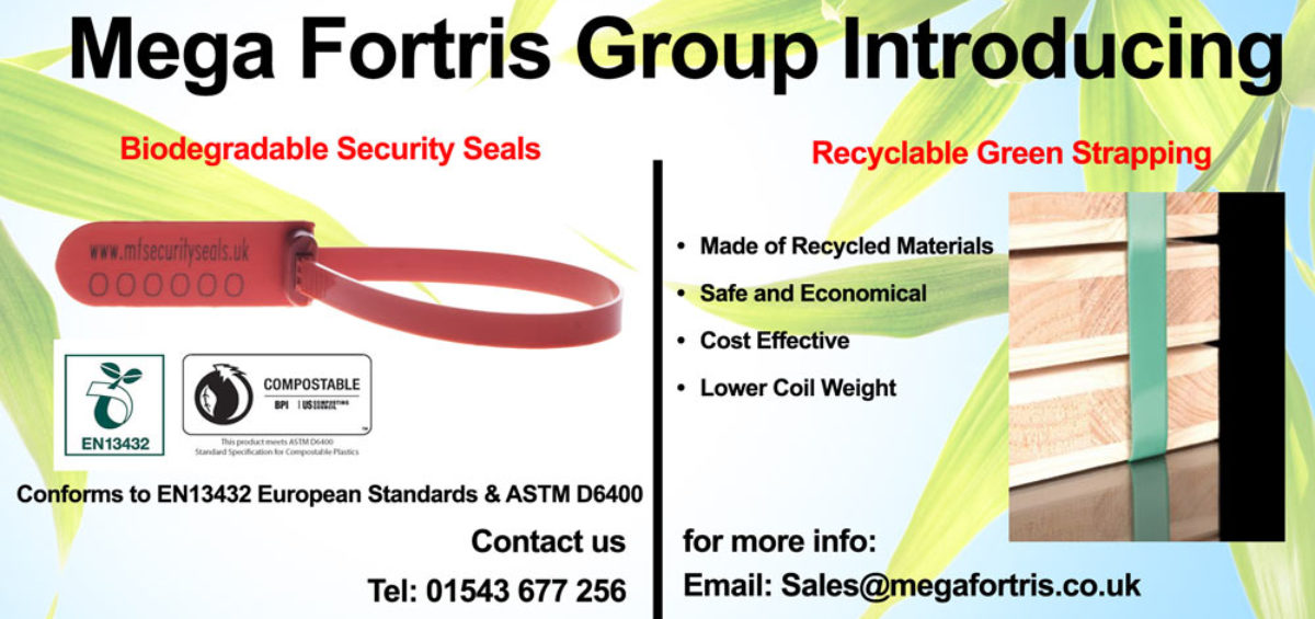 Biodegradable Security Seal and Recyclable Green Strapping Banner