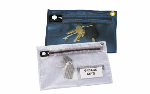 Key Wallets Blue and Translucent