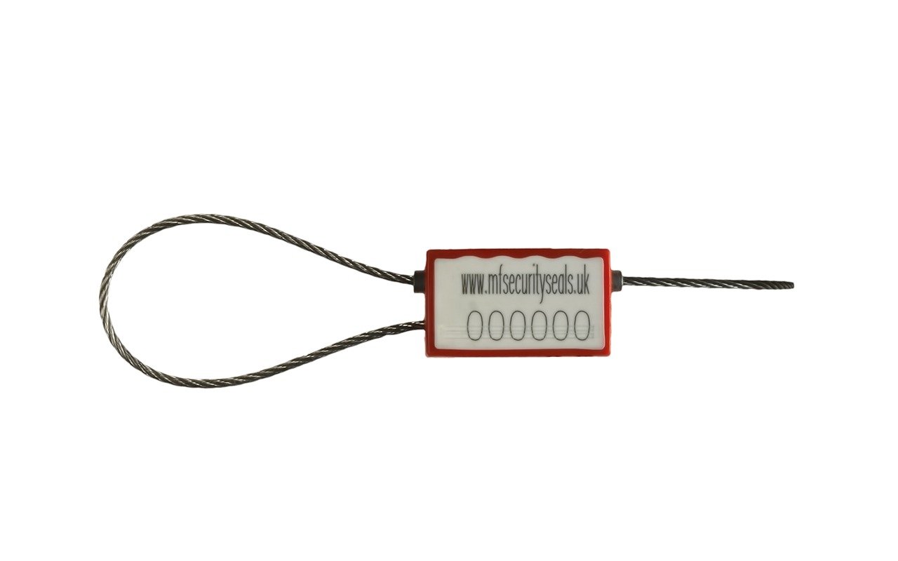 MCLP 2K mini cable lock premium red-closed