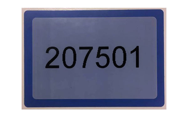 Security Labels 73 x 50mm Blue
