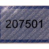 Security Labels 73 x 50mm Blue full void message